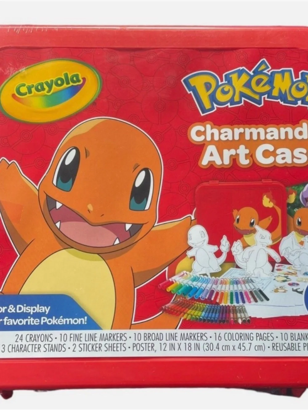 Crayola POKEMON Charmander Art Case -